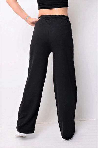 Favorim50ton Pantaloni de trening oversize cu picioare largi imprimate