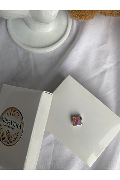 Miravera Jewellery Ters Yüz Karakterleri Çelik İtalyan Bileklik Charmı