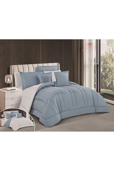 Red Rose Double bed sheet with a plain design, double sides, to give you a comfortable sleep, size 240*260 cm
