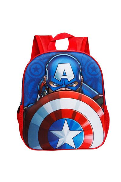 Marvel Children's backpack Marvel Avengers - Captain America 3D 27 x 31 x 11 cm