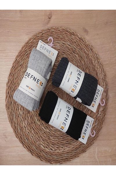 KIPIRIK BABY 3 броя памучни детски и бебешки чорапогащи
