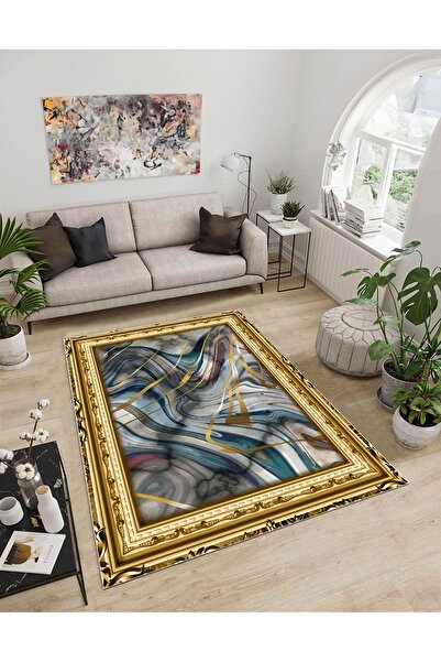 Dijidekor Shine M(45) Covor decorativ digital cu imprimeu multicolor, fără fr...