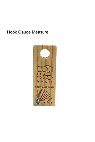 Choice أداة قياس Aventik Hair Stacker Fly Tying Tools وأداة قياس حجم الخطاف ا...