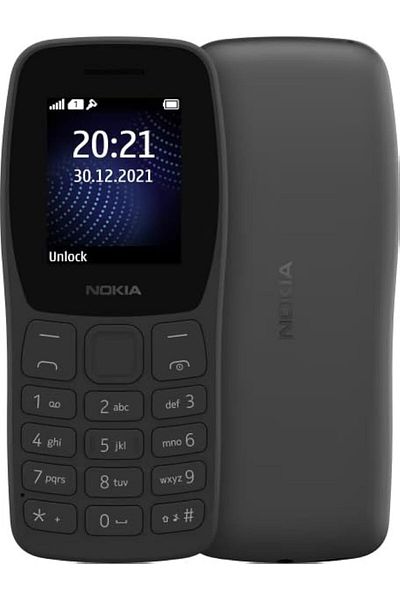 Nokia 105 Black - 2 Sim