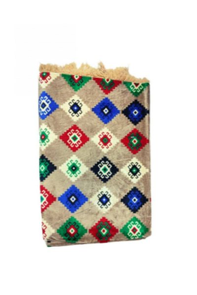 ROYAL ROSE Ground mat for trips, camping, hiking, and the desert, a heritage rug, size 200 x 150 cm