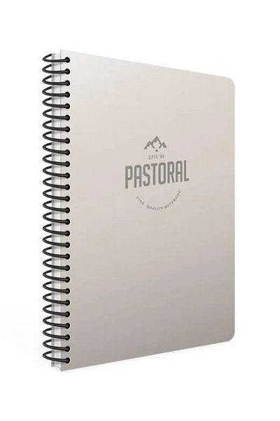 Gıpta Pastoral 17x24cm 72yp Caiet cu copertă din plastic cu spirală - 1 bucată