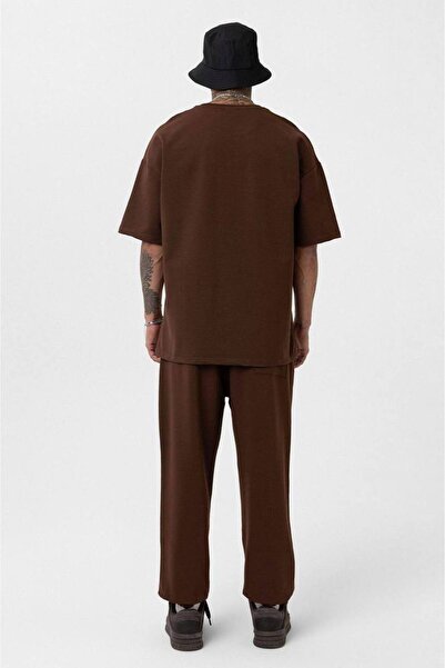 İLKCET MODA Оверсайз чоловічий комплект спортивного костюма