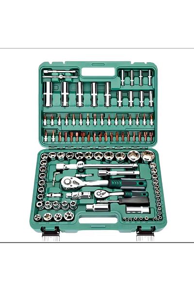 newprotech 108 Piece Professional Socket Set Bright Product