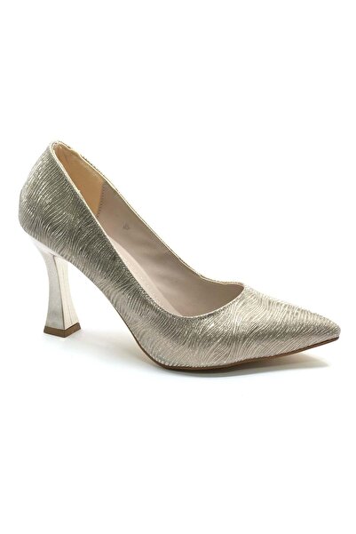 KOCAMANLAR Detaljan Seribo uzorak stileto – Žene Cipele sa štiklom - ZLATNO