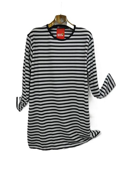 elma abone New Season Striped Combed Tunic