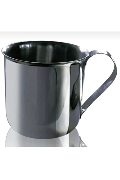 abnturk 9 Cm 300 ml 3 Adet Metal Kupa Bardak Piknik Kamp Bardağı Kupası