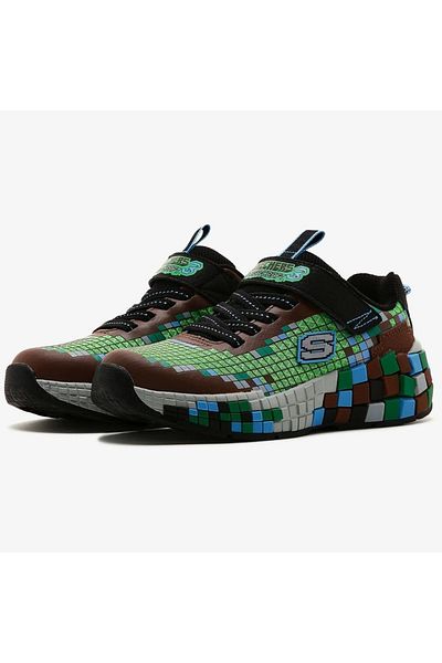 SKECHERS Megacraft 3.0 402182 L Orthopedic Children's Sports Shoes Green
