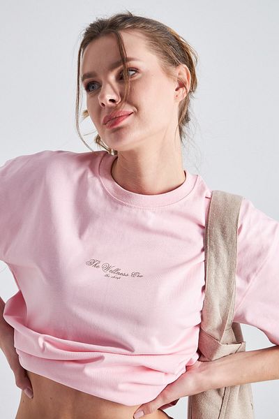 The Champ Clothing The Wellness Era Printed 100% Cotton Oversize Women's T-Shirt