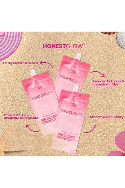 Honest glow daily sunscreen