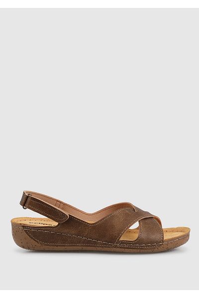 Eclipse Mink Women's Flat Sandals