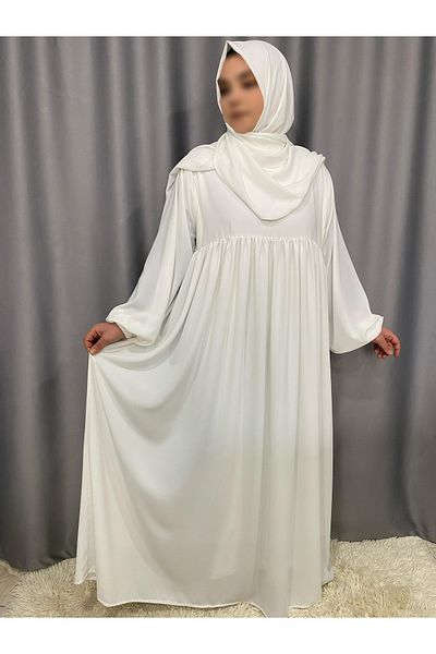 ARKARLİN 1St Class Egyptian Medina Silk Fabric Hajj Prayer Umrah Dress and Shawl Ball