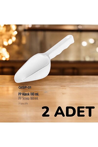 GastroPlast 2 Adet 180 ml,Kırılmaz Polikarbon Buz Küreği