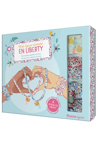Auzou Set de bijuterii creative, Auzou, My friendship jewelery in Liberty, 7 ...