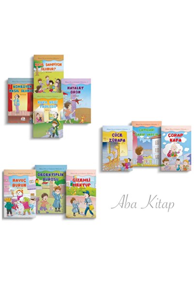 Yağmur Çocuk Bilişsel Beceri Geliştirici Hikayeler 1 (10 Kitap) (2.Sınıf ve 3...