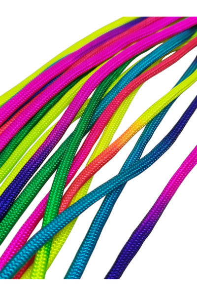 PARACORD Firebird 4 mm Paracord İplik Gökkuşağı Renk 10 Metre