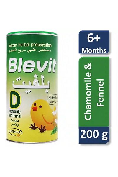 BLEVIT شاي بلس الفوري بنكهة البابونج واليانسون، 200 جرام - عبوة واحدة
