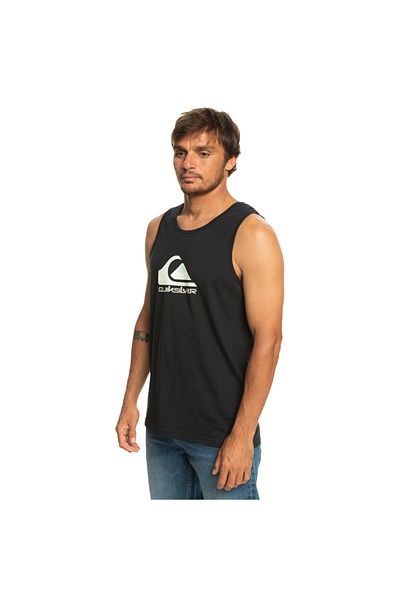 Quiksilver تي شيرت رجالي كبير بشعار M تي شيرت بدون أكمام للرجال EQYZT07236