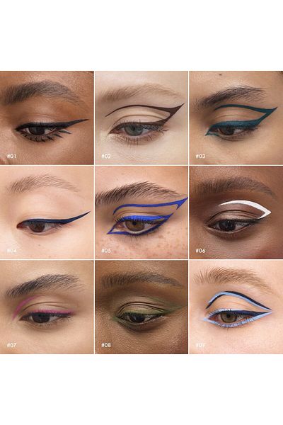 SEPHORA COLLECTION Intense Ink Liner - Liquid Matte Eyeliner 04 Dark Navy (2,8 ml)