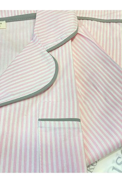 Dekordan House Soft Pink Short Sleeve Pajama Set
