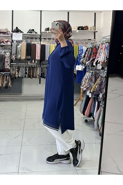 Zeynep Butik Τονίκ Alesya με στρογγυλό φερμουάρ - Μοντέλο 1278