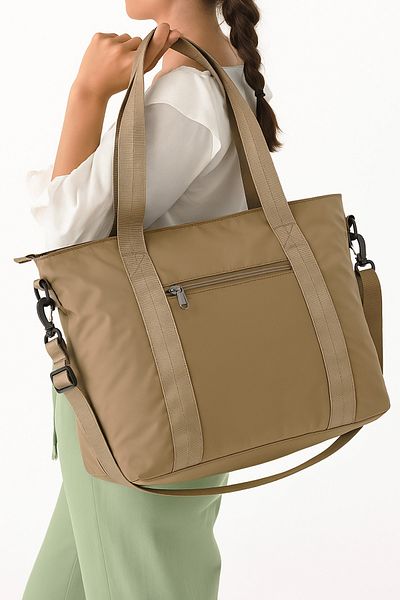 Lifonbag Γυναικείο αδιάβροχο ύφασμα αλεξίπτωτου 2 θέσεων με ρυθμιζόμενο σταυρωτό λουράκι