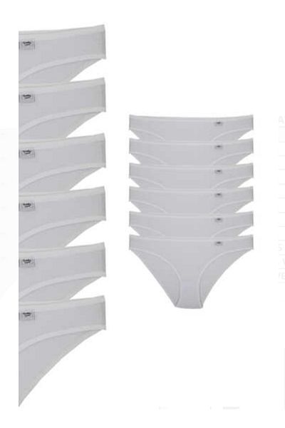 Tutku 0715 Elastane Flat Bikini-εσώρουχα 12-συσκευασία