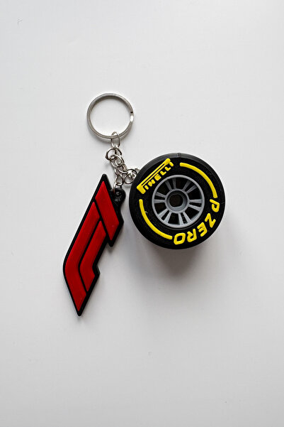 sin istanbul F1 Srebrni lanac Privezak za ključeve