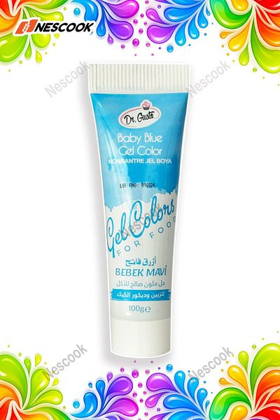 nescook Blue Tube Gel Paint 100 Gr