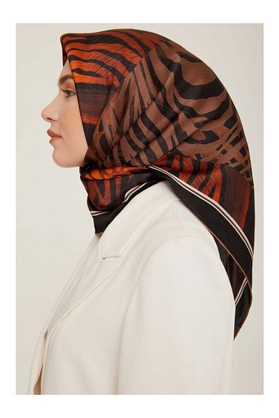 Armine Φουλάρι Dj Pure Silk - Nostalgia Twill 8837D-01
