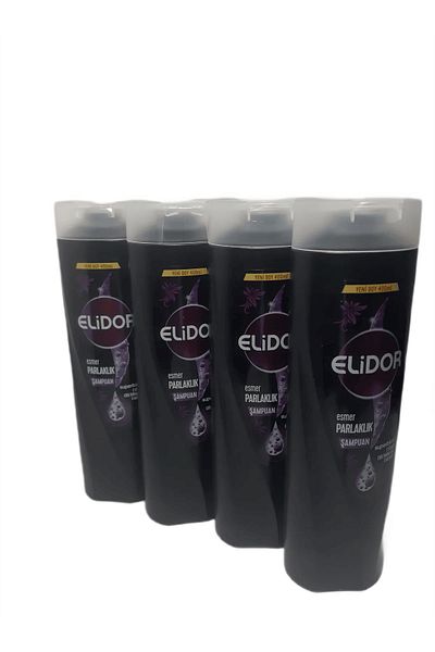 Elidor ELIDOR Esmers Shine Shampoo - 400 ML x 4 Pieces