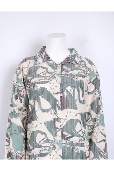 MUSTÜN Long Length Woven Shirt