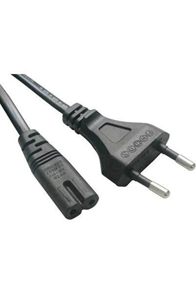 Genel Markalar AC Power Kablosu - Teyp Fişi 1. Kalite 1 Metre