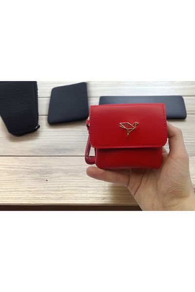 Hediye Dünyası Mini Best Faux Leather Women's Wallet Gusseted Card Holder, Double Zipper, Compact Design