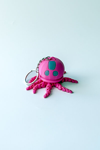 sin istanbul Fleksibilni srebrni lanac Octopus Privezak za ključeve