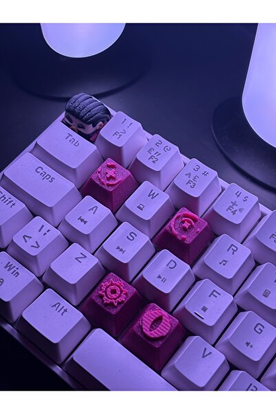 Store Valorant Reyna Özel Mekanik Keycap Seti (5 PARÇA)