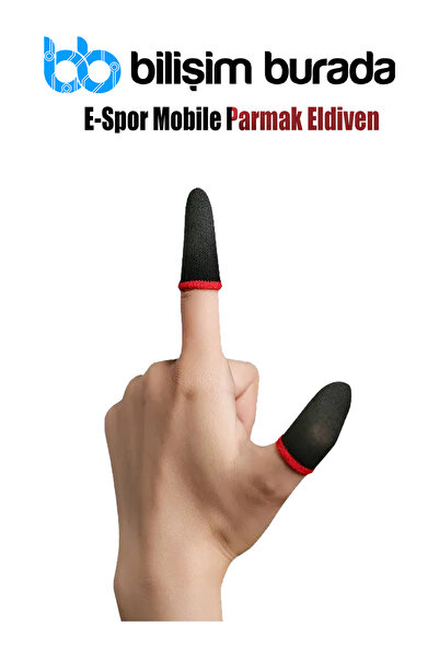 İMEXTECH Bilişim Burada Pubg Oyun Eldiveni Ter Geçirmez 1 Çift 2 Adet Parmaklık