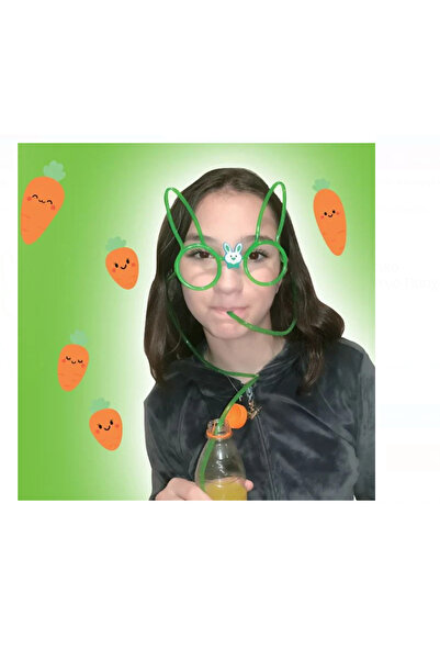 shop GÖZLÜK PİPET HAYVAN TAVŞAN FİGÜRLÜ VE TAVŞAN ŞEKİLLİ PARTİ MALZEMESİ EĞLENCELİ