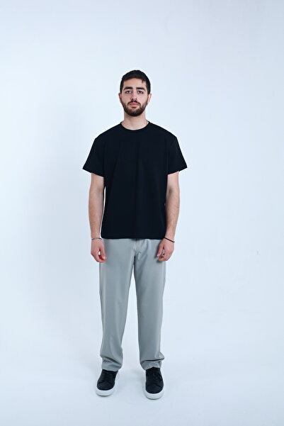 TKT Футболка з модальної тканини в стилі унісекс, текстурований регулярний крій і гладка поверхня тканини