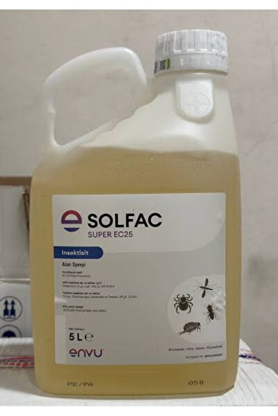 Bayer Envu Solfac Super Ec 5lt Haşere Pire Tahtakurusu Ilacı Sinek Kara Sivri Sinek