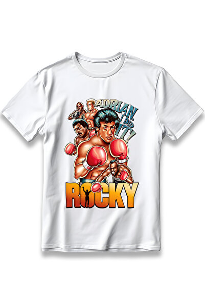 EZG Business Μπλουζάκι Rocky Balboa (Μοντέλο Ταινίας) Unisex 100% Βαμβακερό Κ...