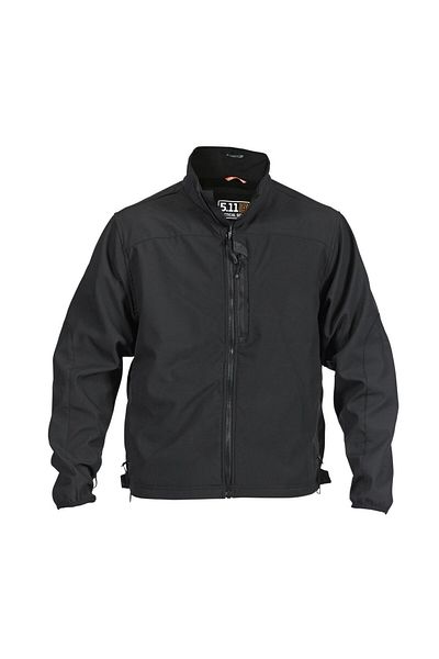 5.11 Tactical Men's Black Zippered Bristol Coat