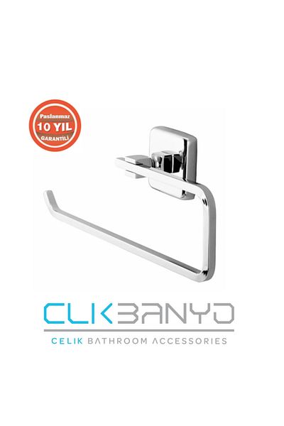ÇELİK BANYO Stainless Brass Dove Paper Towel Holder Ku10-050 (10 Years Warranty)