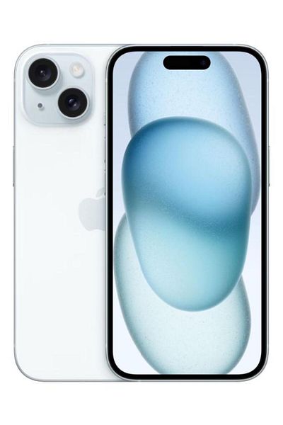 Apple Telefon mobil Apple iPhone 15, 128GB, 5G, Albastru