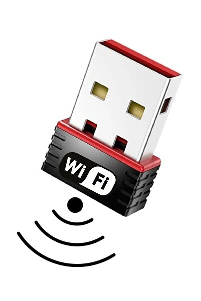İMEXTECH Usb Wifi Adaptörü Kablosuz Wifi İnternet Alıcı Ağ Kartı Masaüstü Bilgisayar Pc 300 Mbps 802.11n