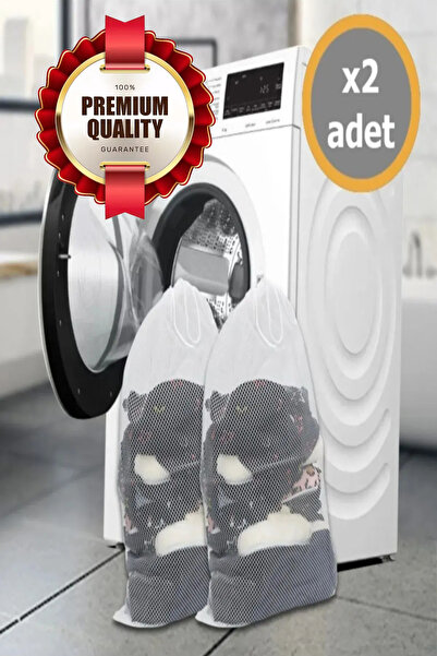 MorBebe MorPort 2 Adet Bebek Çamaşır Yıkama Torbası 35x45